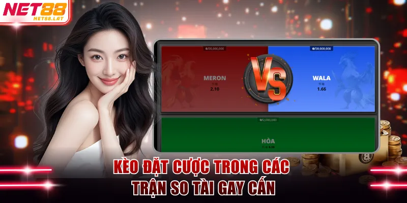 Kèo đặt cược trong các trận so tài gay cấn