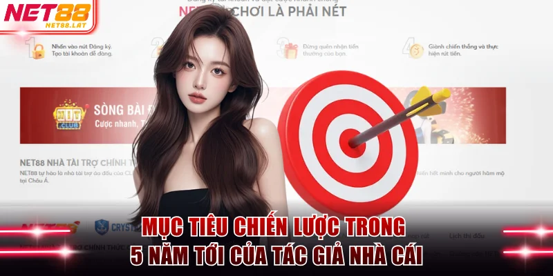 Mục tiêu chiến lược trong 5 năm tới của tác giả nhà cái